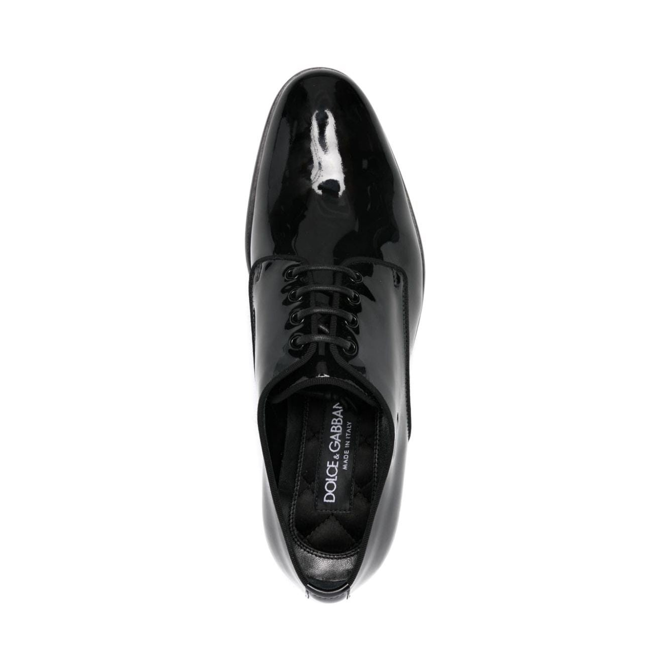 Dolce & Gabbana Patent finish moccasins Boots Dolce & Gabbana Black