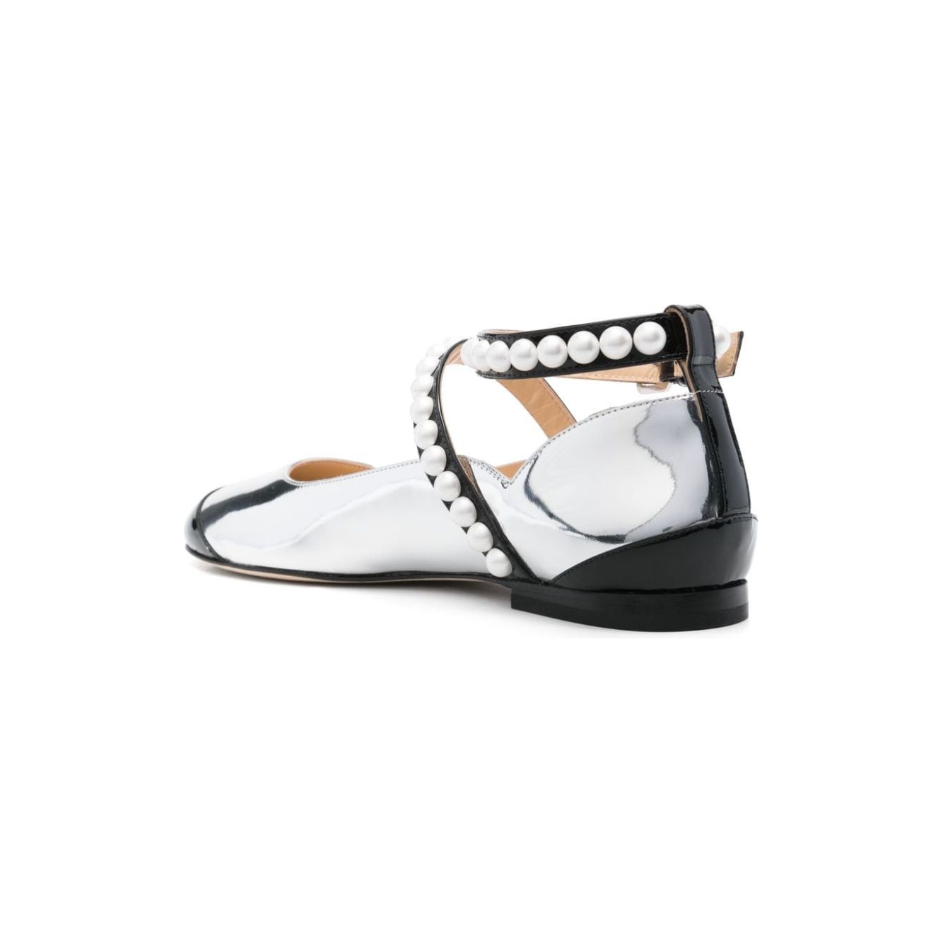 MACH & MACH Flat shoes Silver Flat Shoes Mach & Mach Dark Slate Gray