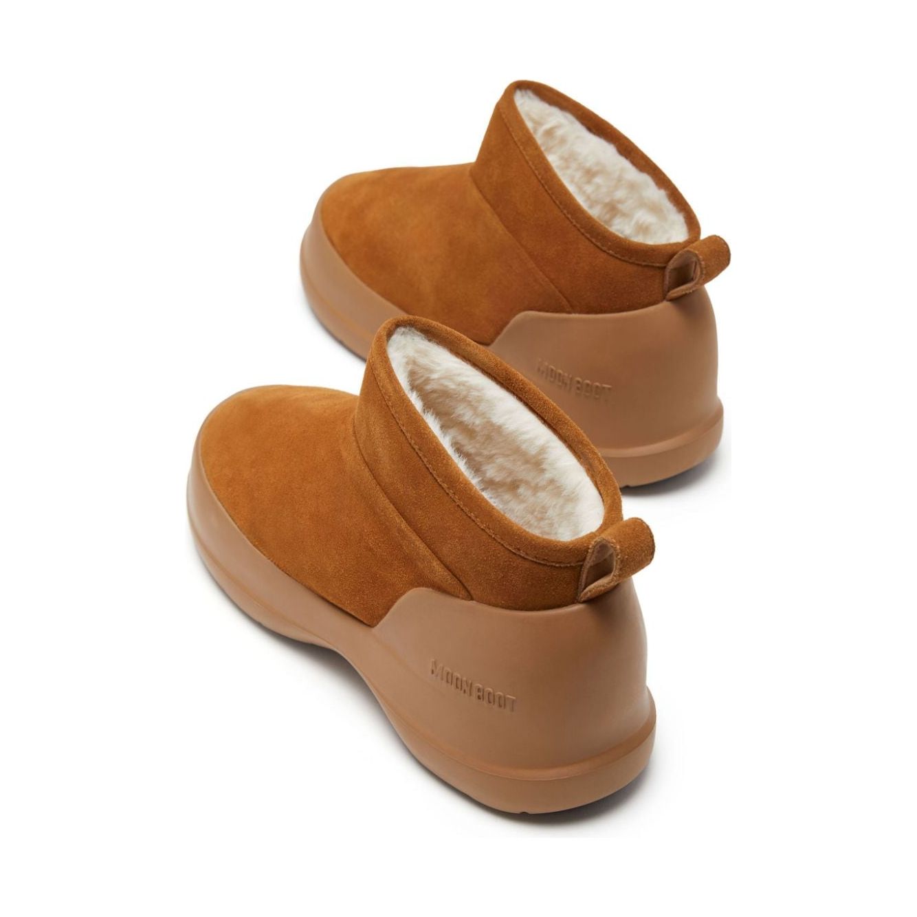 MOON BOOT CAPSULE Boots Leather Brown Boots MOON BOOT CAPSULE Sienna