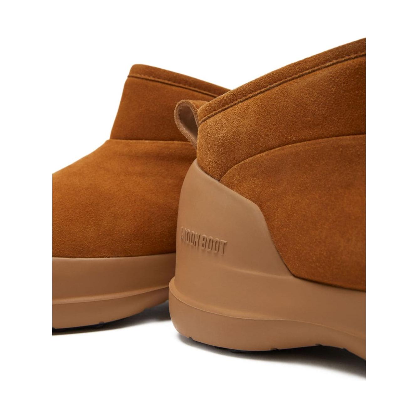 MOON BOOT CAPSULE Boots Leather Brown Boots MOON BOOT CAPSULE Sienna