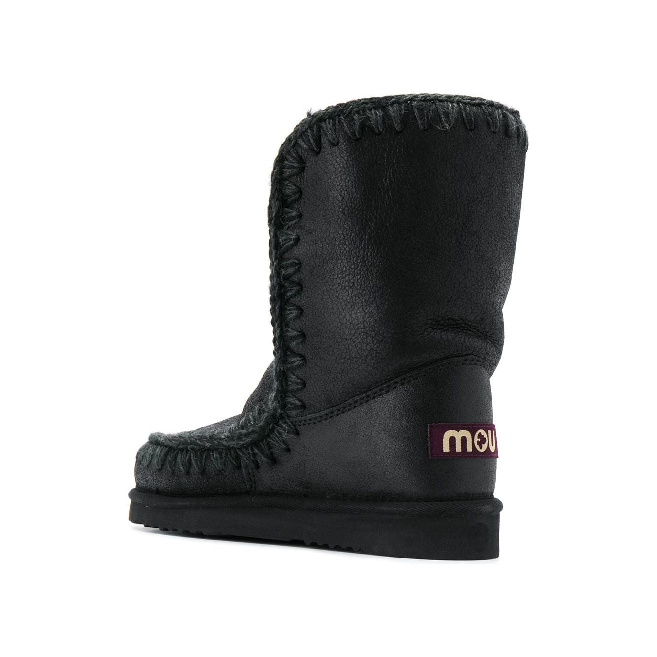 Mou Boots Black Boots Mou Dark Slate Gray