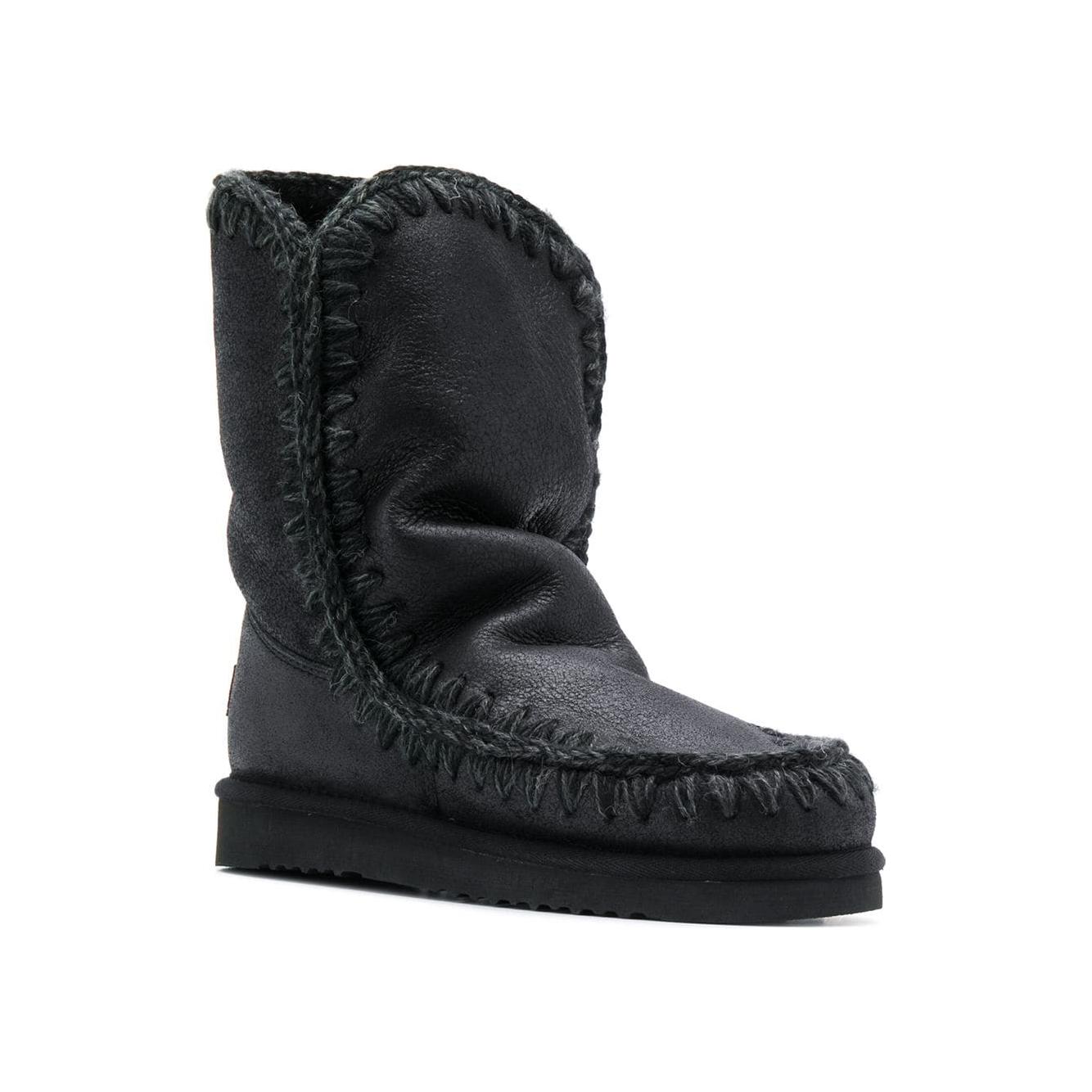 Mou Boots Black Boots Mou Dark Slate Gray
