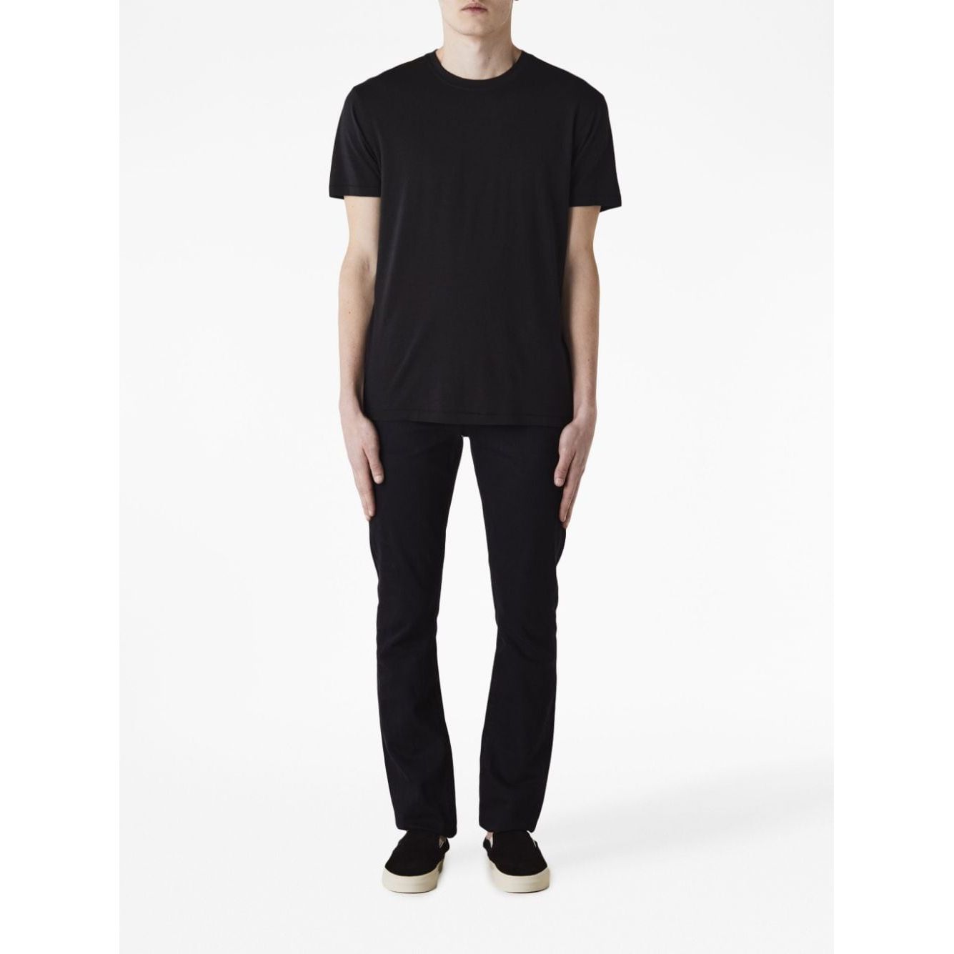 Tom Ford T-shirts and Polos Black Topwear