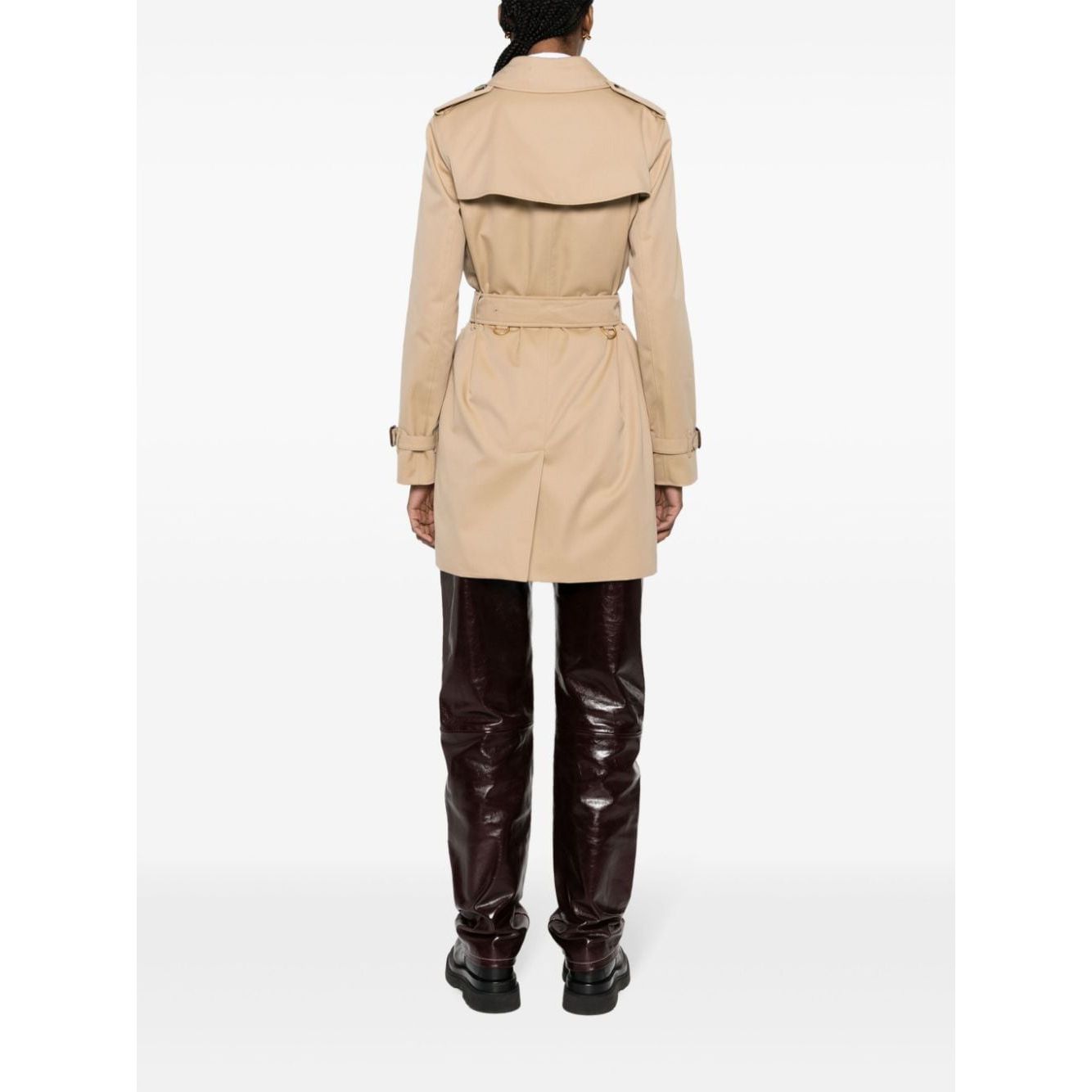 Burberry Short Kensington Heritage cotton trench coat Coats