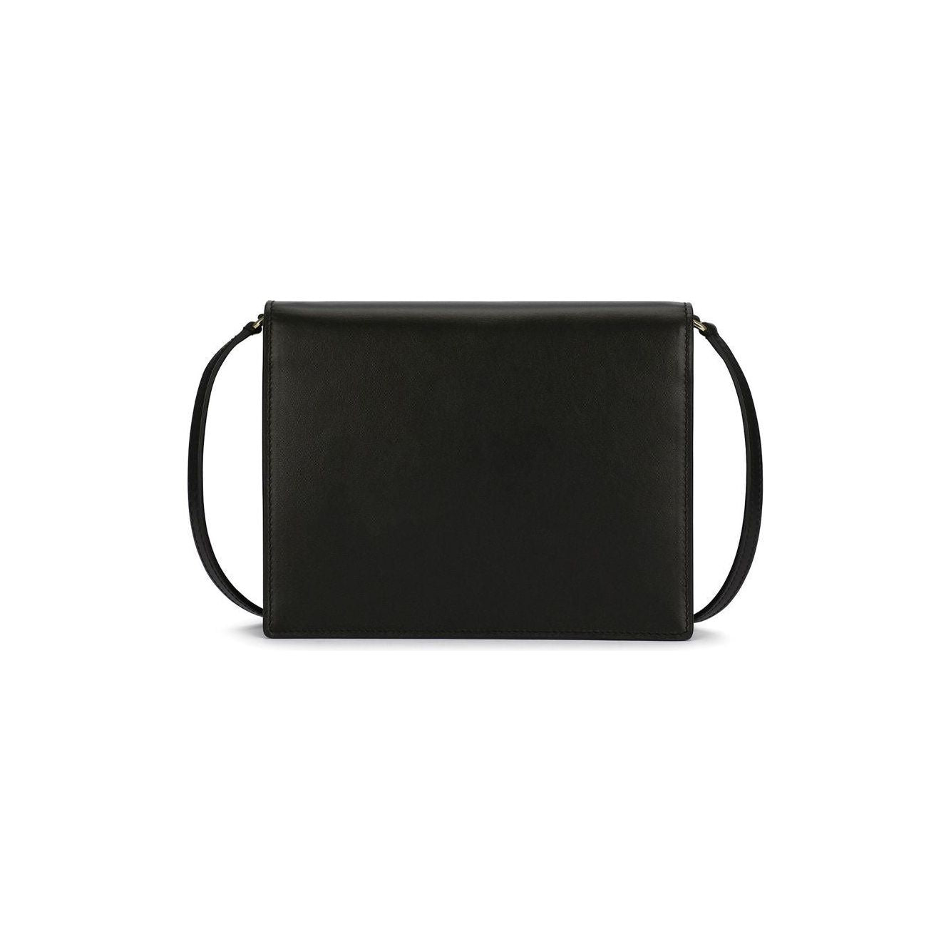 Dolce & Gabbana Calfskin DG Logo crossbody bag Shoulder Dolce & Gabbana Black