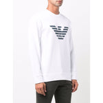 Emporio Armani Modal-blend sweatshirt with logo print 8N1MR61JRIZF108-P25