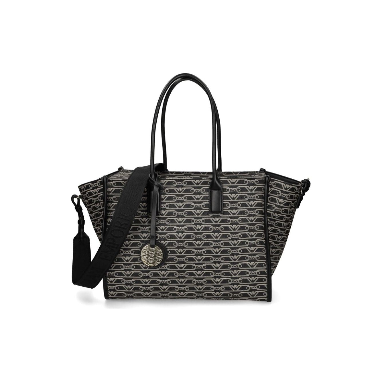 Emporio Armani Jacquard-logo-motif Tote Bag