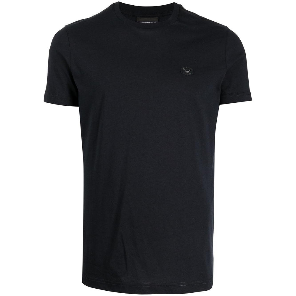 Emporio Armani logo patch short-sleeved T-shirt 8N1TQ61JRGZ0920-P25