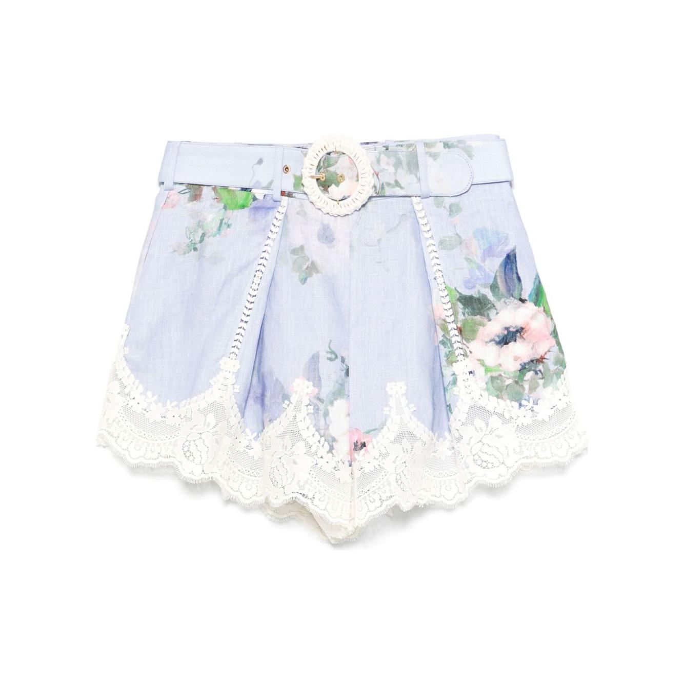 Zimmermann Shorts Clear Blue