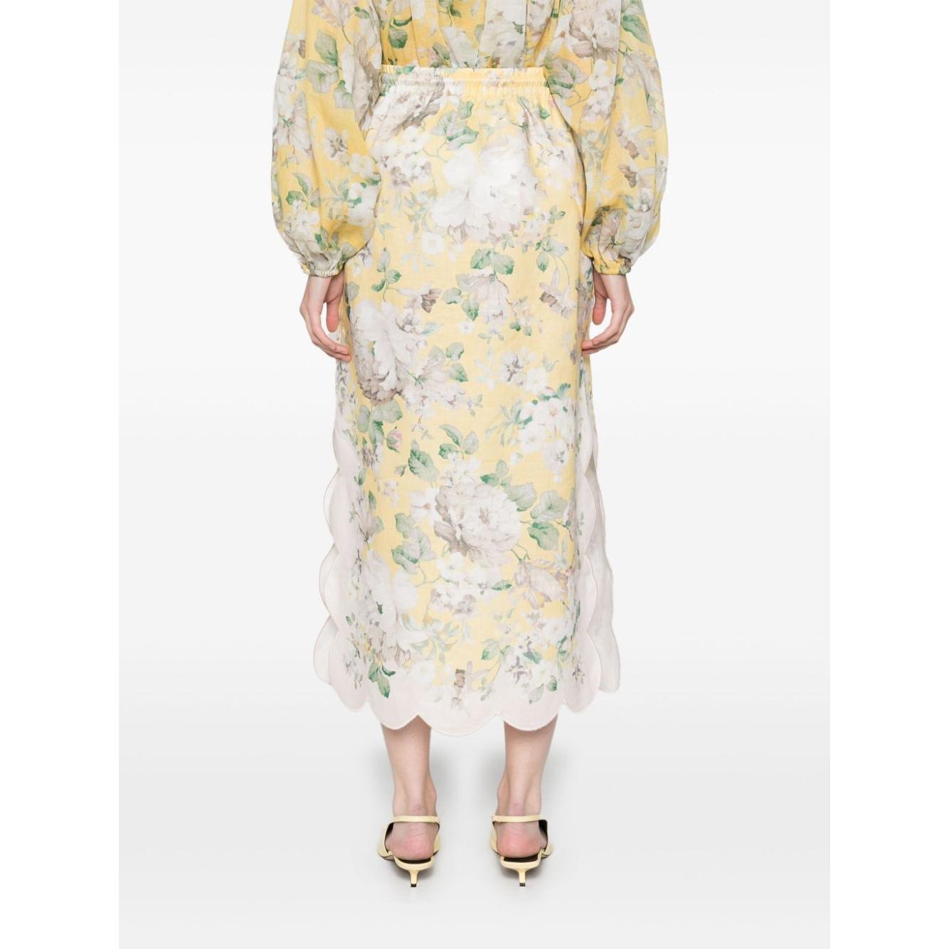 Zimmermann Skirts Yellow