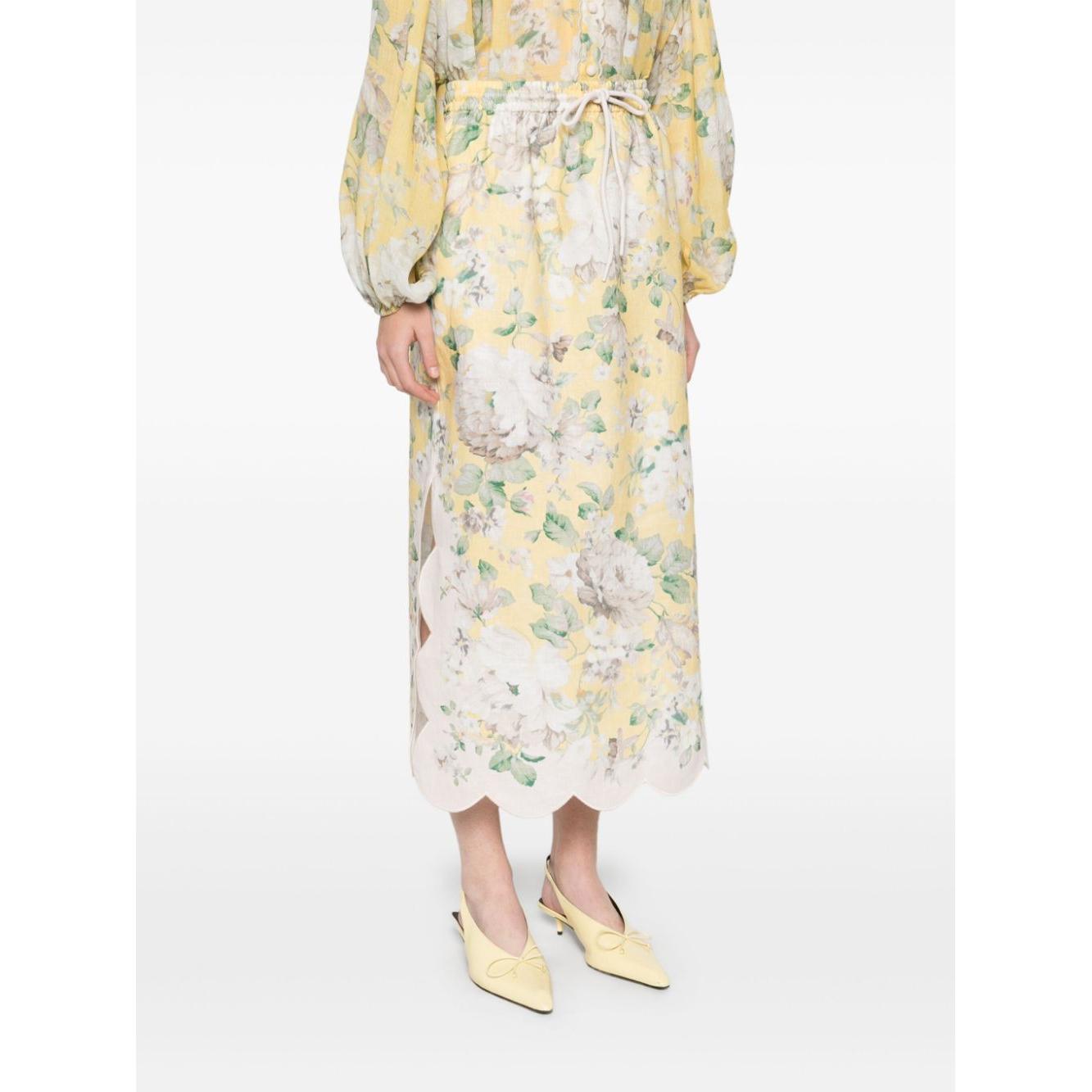Zimmermann Skirts Yellow