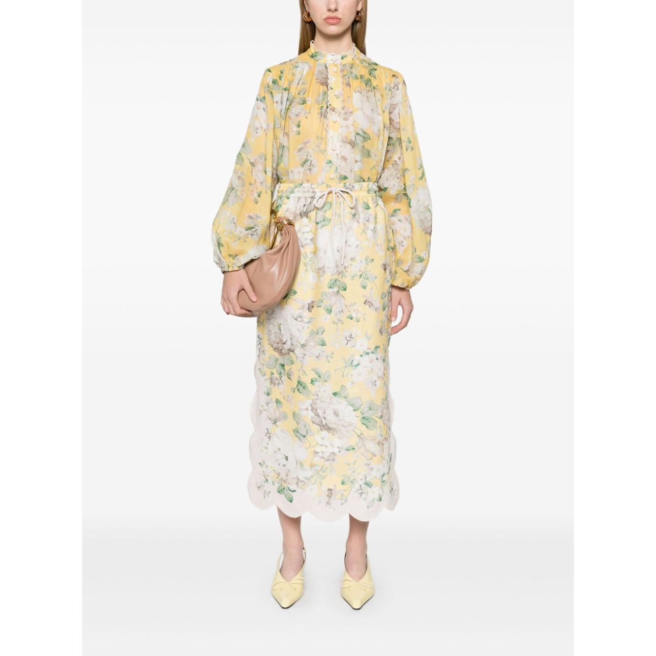Zimmermann Skirts Yellow