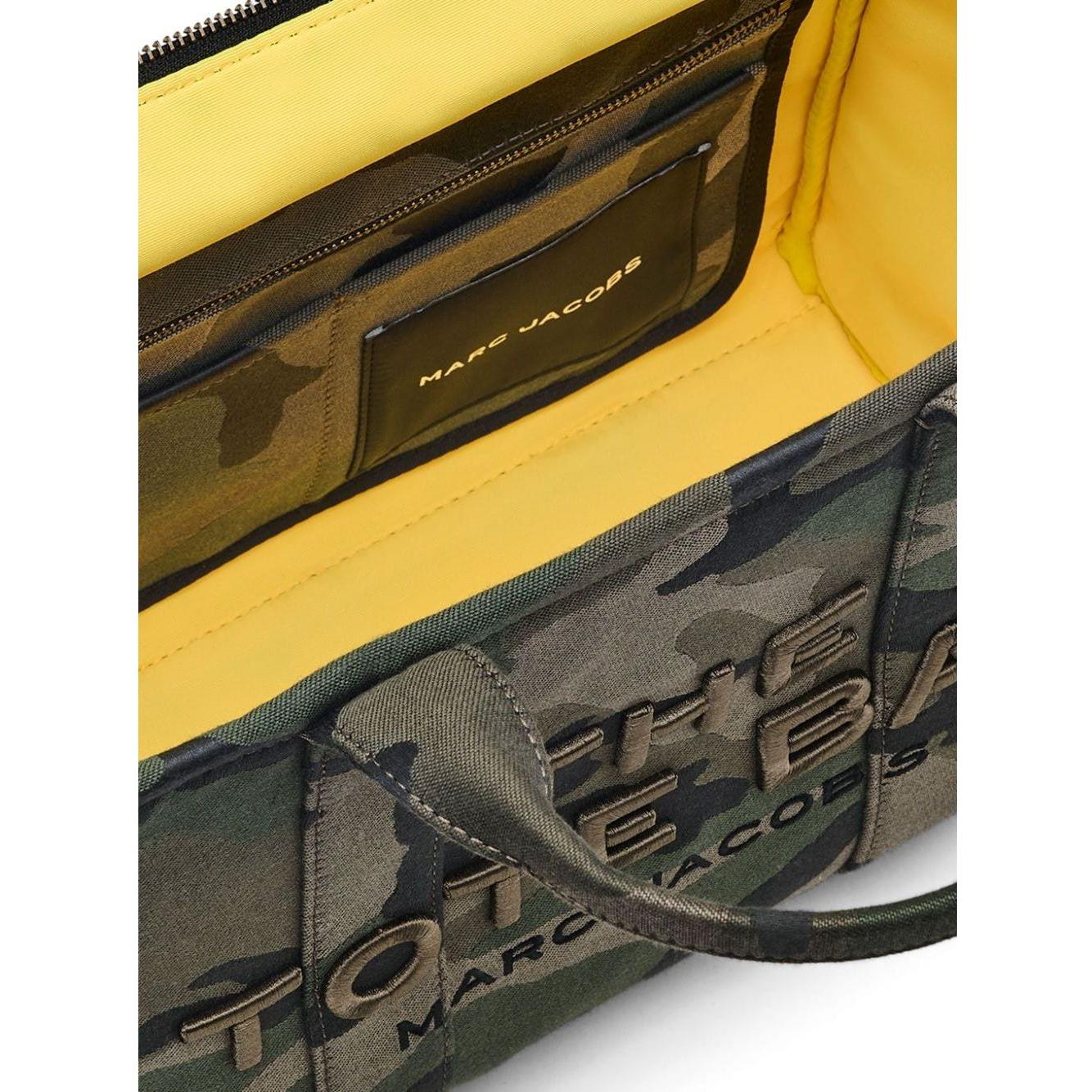 Marc Jacobs The Medium Camo Jacquard Tote bag Shopper Marc Jacobs Dark Slate Gray