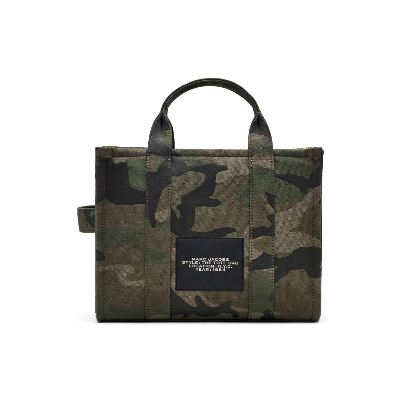Marc Jacobs The Medium Camo Jacquard Tote bag Shopper Marc Jacobs Dark Slate Gray