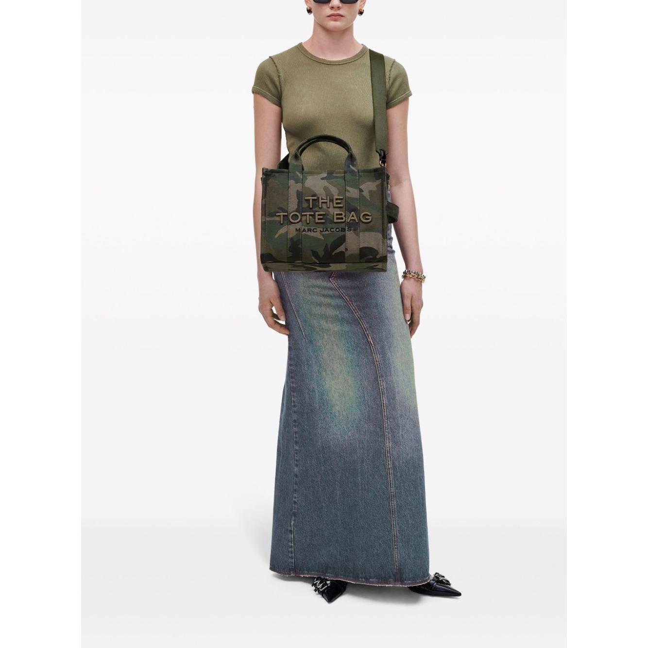 Marc Jacobs The Medium Camo Jacquard Tote bag Shopper Marc Jacobs Dark Slate Gray