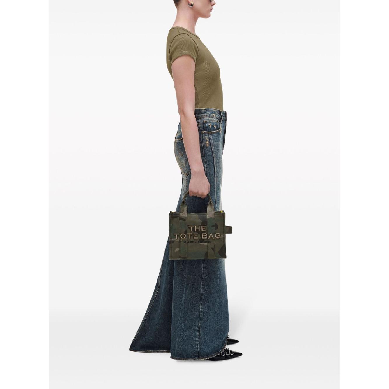 Marc Jacobs The Small Camo Jacquard Tote bag Shopper Marc Jacobs White Smoke