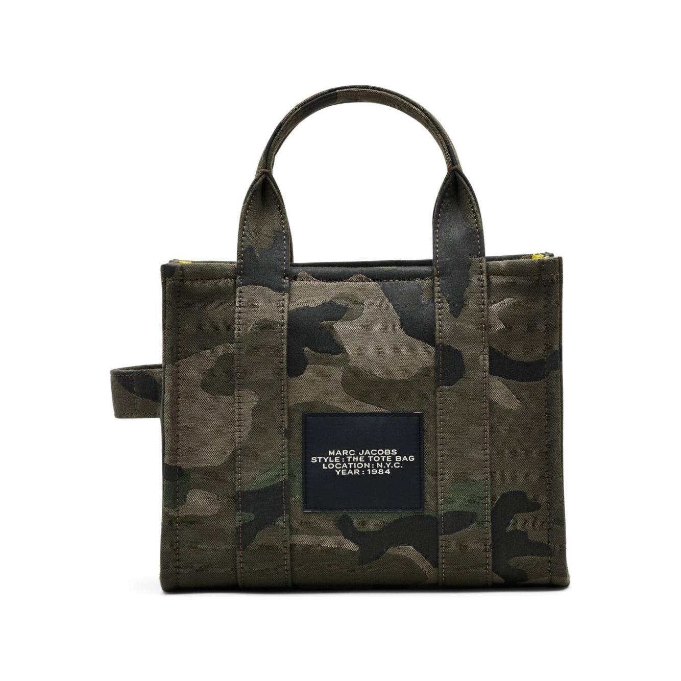 Marc Jacobs The Small Camo Jacquard Tote bag Shopper Marc Jacobs Dark Slate Gray