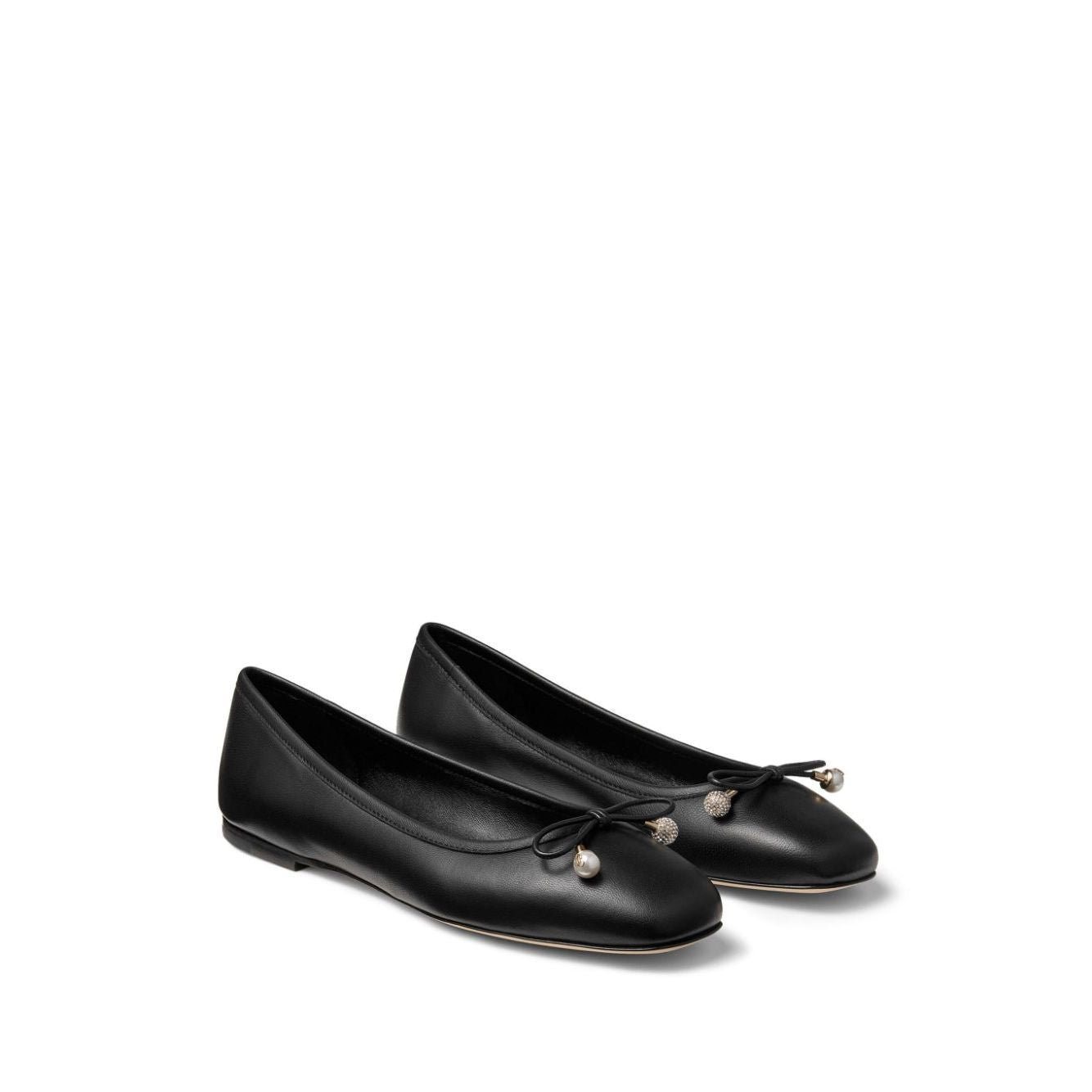Jimmy Choo Elme Flat with Pearl embellishment