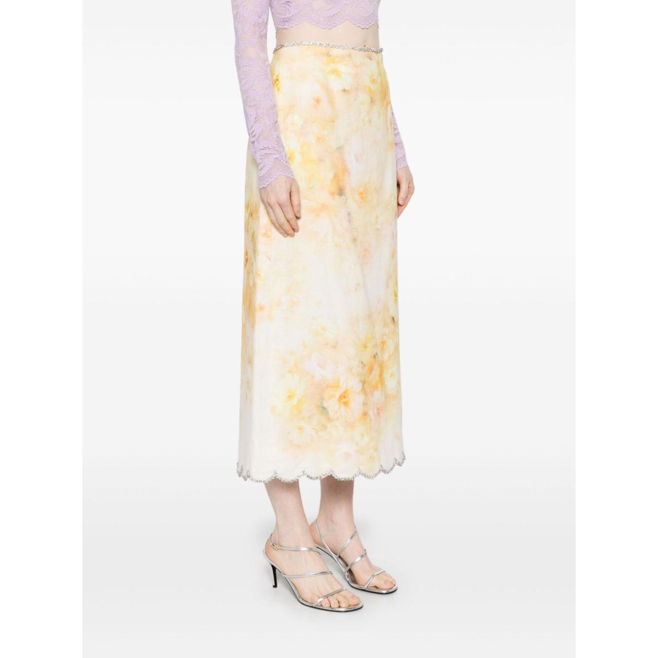 Zimmermann Skirts Yellow