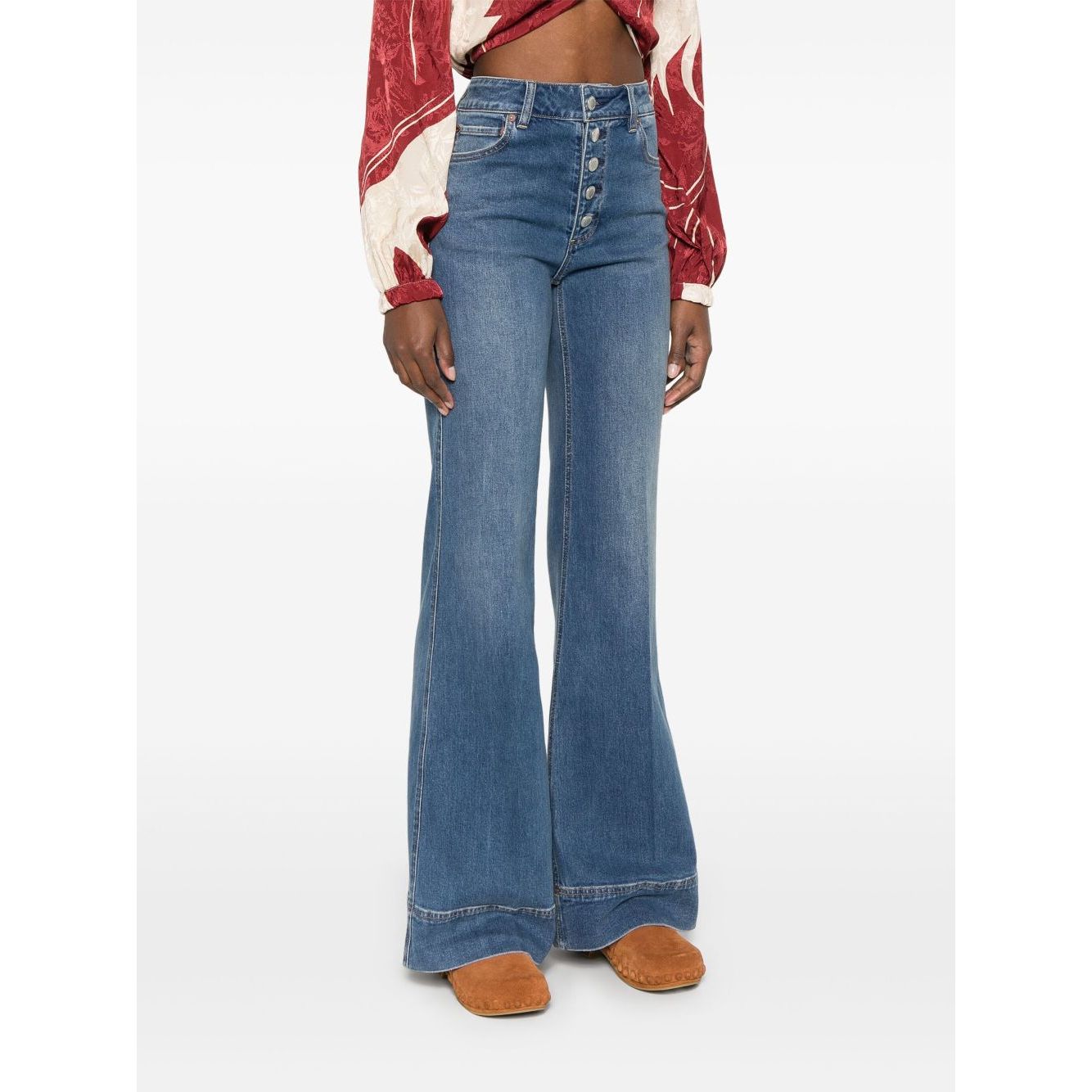 Alice + Olivia Jeans Blue Jeans