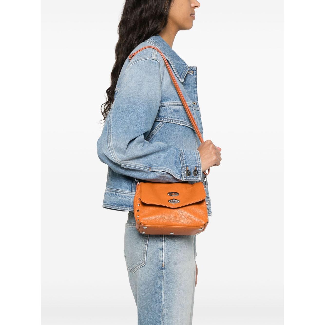 Zanellato Postina baby leather handbag Handbag Zanellato White Smoke