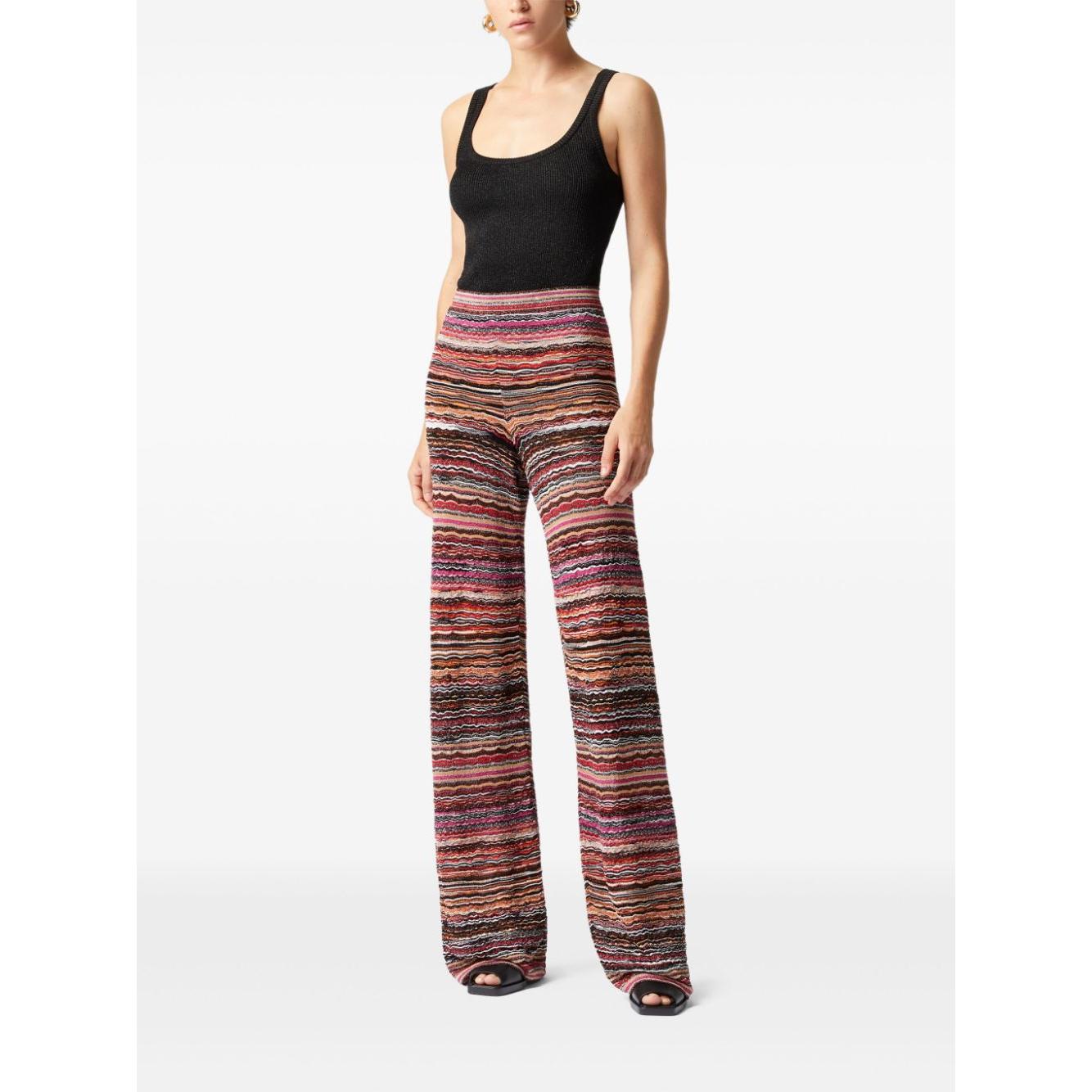 Missoni Trousers Brown Trousers Missoni White Smoke