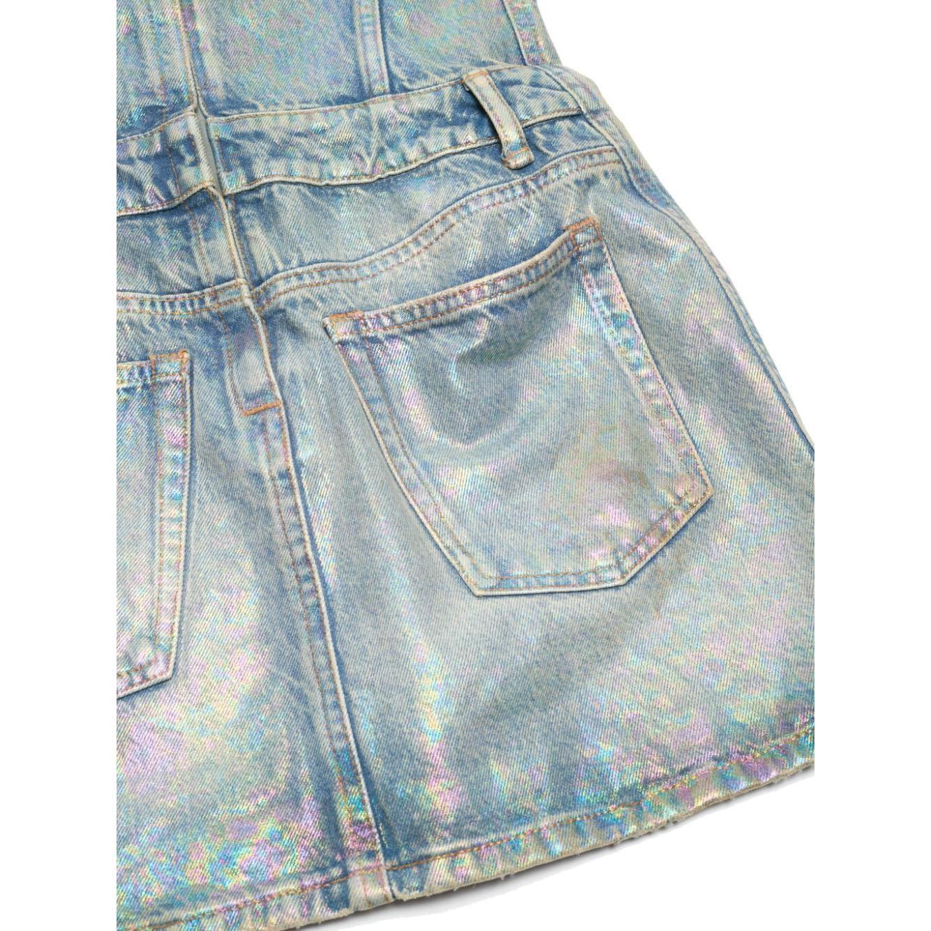 Acne Studios coated denim dress A20780AUZ-P25