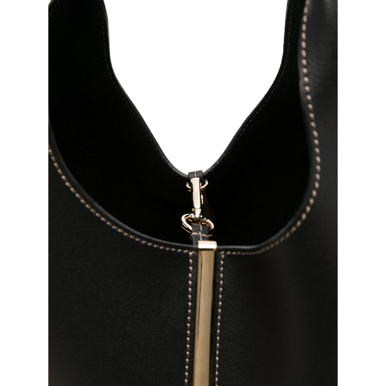 Tod's mini leather tote bag Shopper Tod'S Black