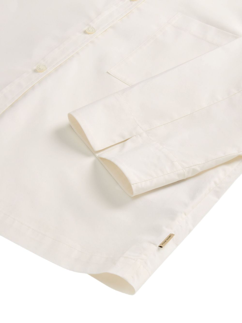 Woolrich Pure cotton poplin shirt Shirts Woolrich Antique White