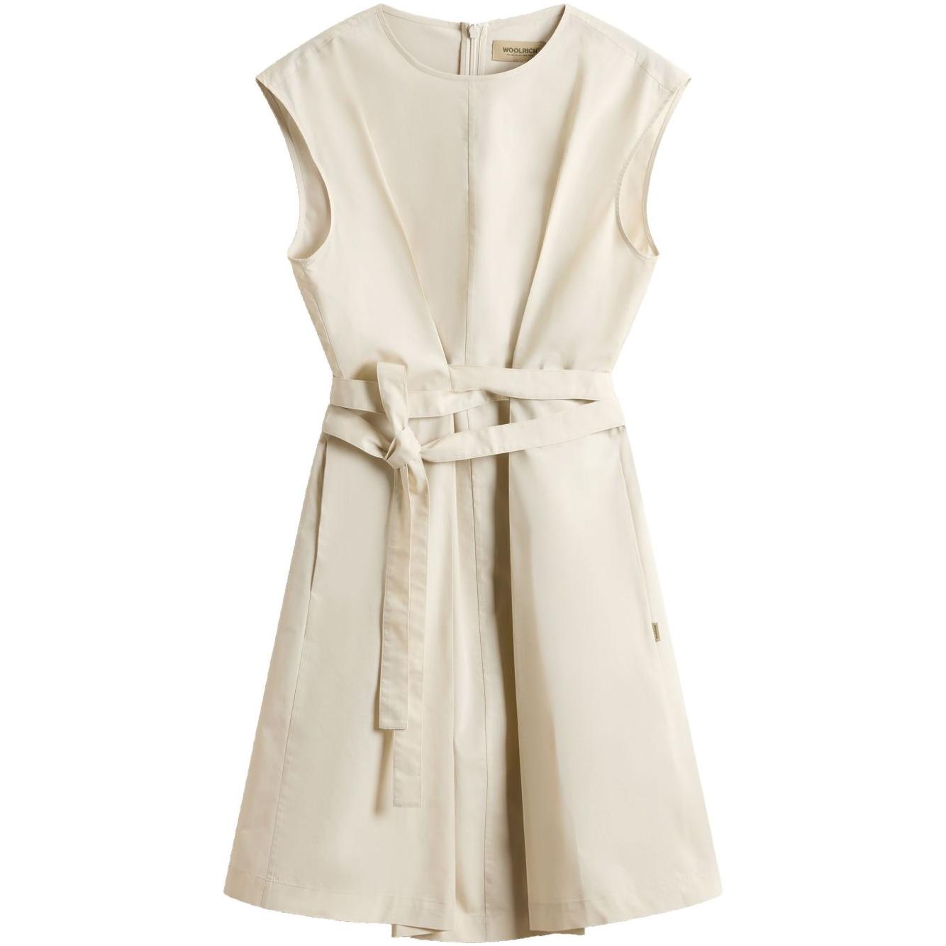 Woolrich short cotton dress Dresses Woolrich Light Gray
