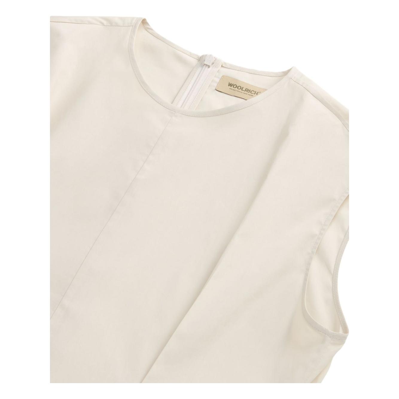 Woolrich short cotton dress Dresses Woolrich Antique White