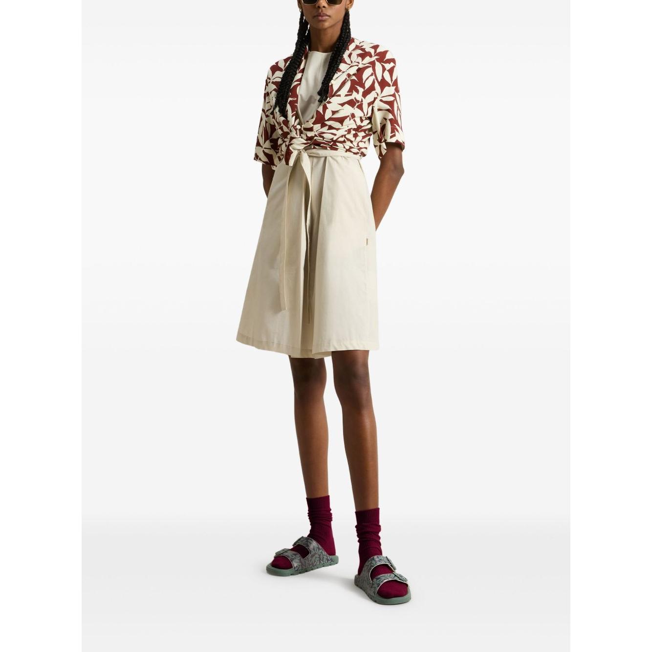 Woolrich short cotton dress Dresses Woolrich White Smoke