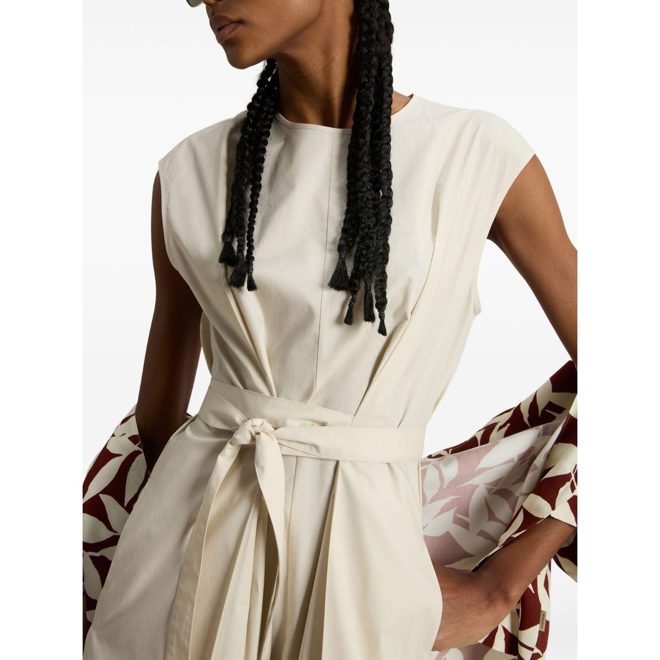 Woolrich short cotton dress Dresses Woolrich Light Gray