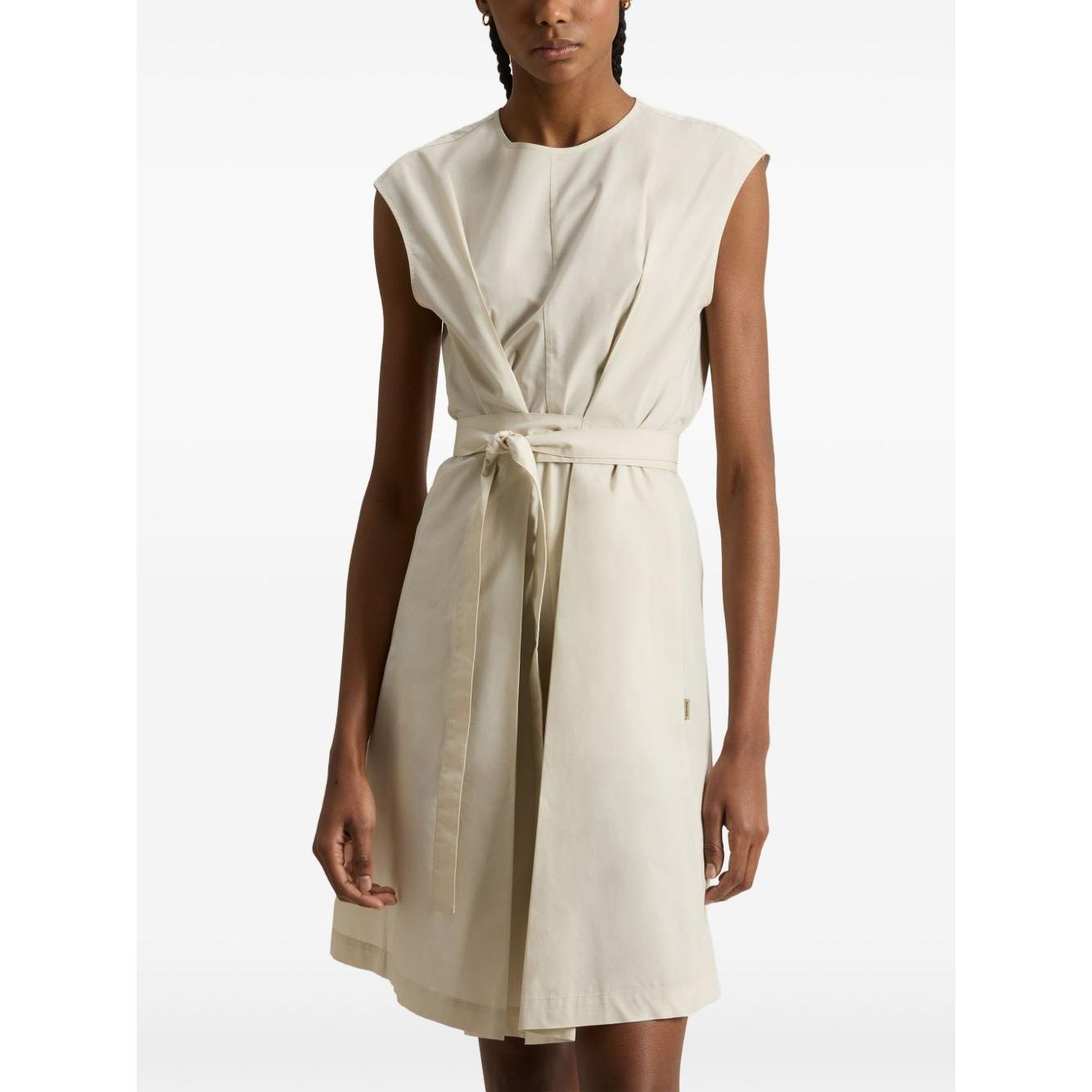 Woolrich short cotton dress Dresses Woolrich Beige