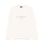 Emporio Armani Double jersey sweatshirt with ASV logo embroidery EM001052AF10013M1052-P25