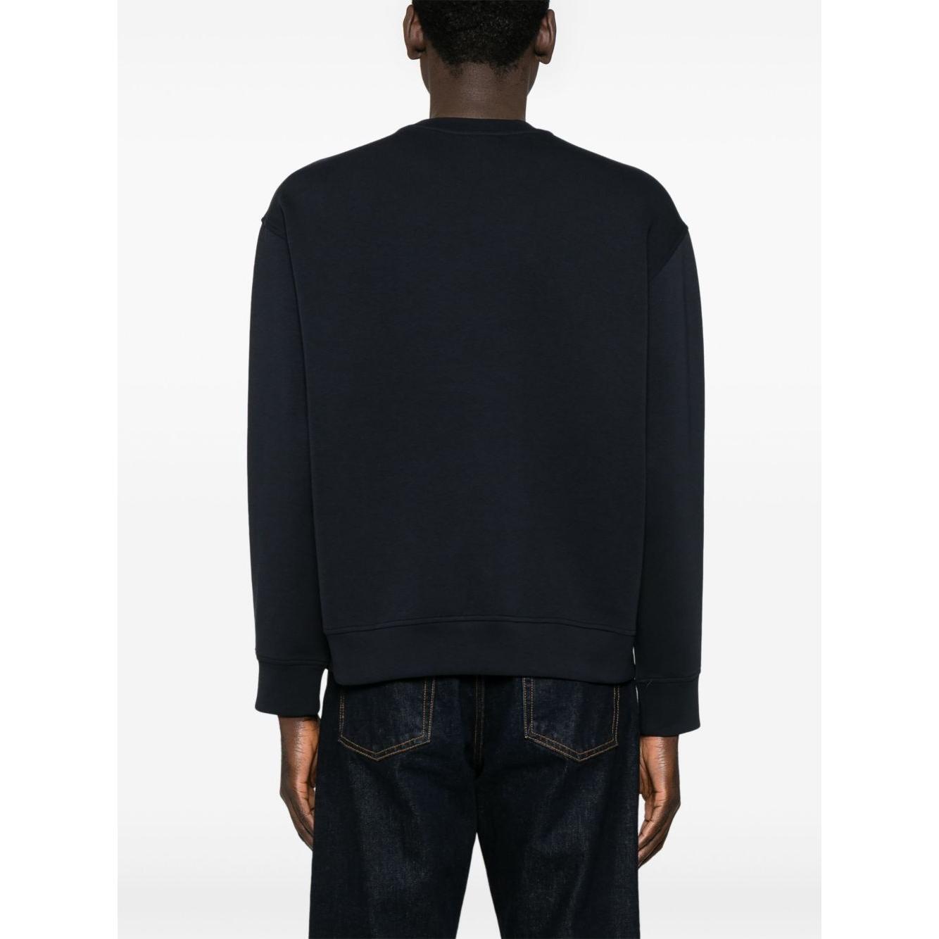 Emporio Armani ASV Double-jersey sweatshirt with logo embroidery EM001052AF10013MB222-P25