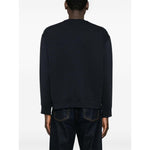 Emporio Armani ASV Double-jersey sweatshirt with logo embroidery EM001052AF10013MB222-P25