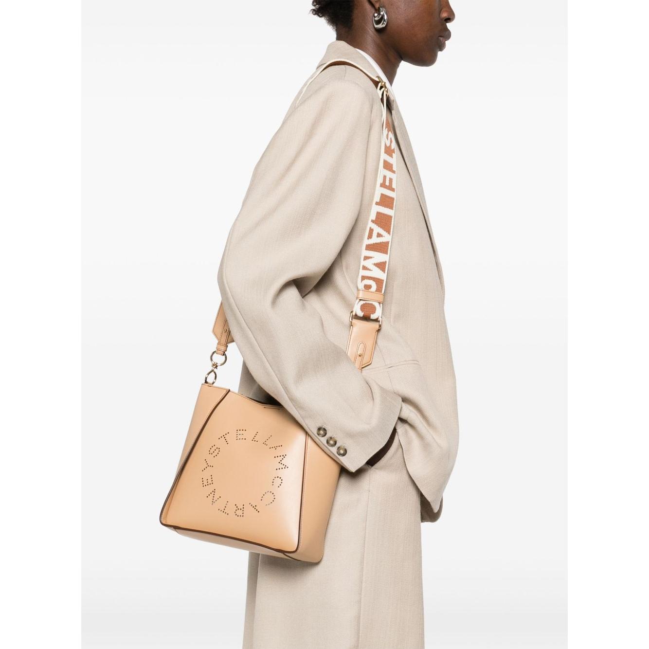 Stella McCartney logo mini crossbody bag Shoulder Stella McCartney Antique White