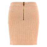 Balmain knitted mini skirt EF1LB290KB070LB-P25