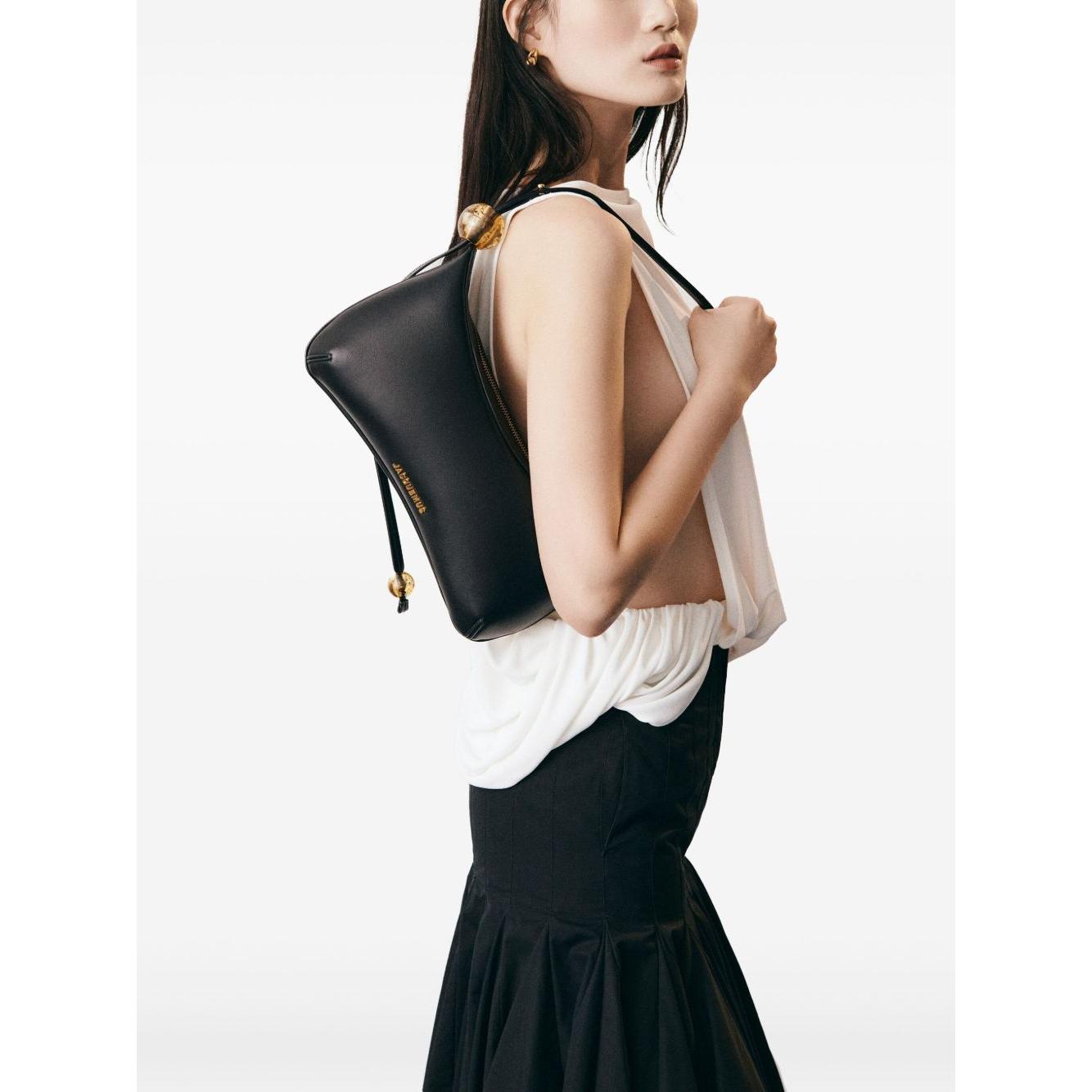 Jacquemus Le grand bisou perle shoulder bag Shoulder JACQUEMUS Black