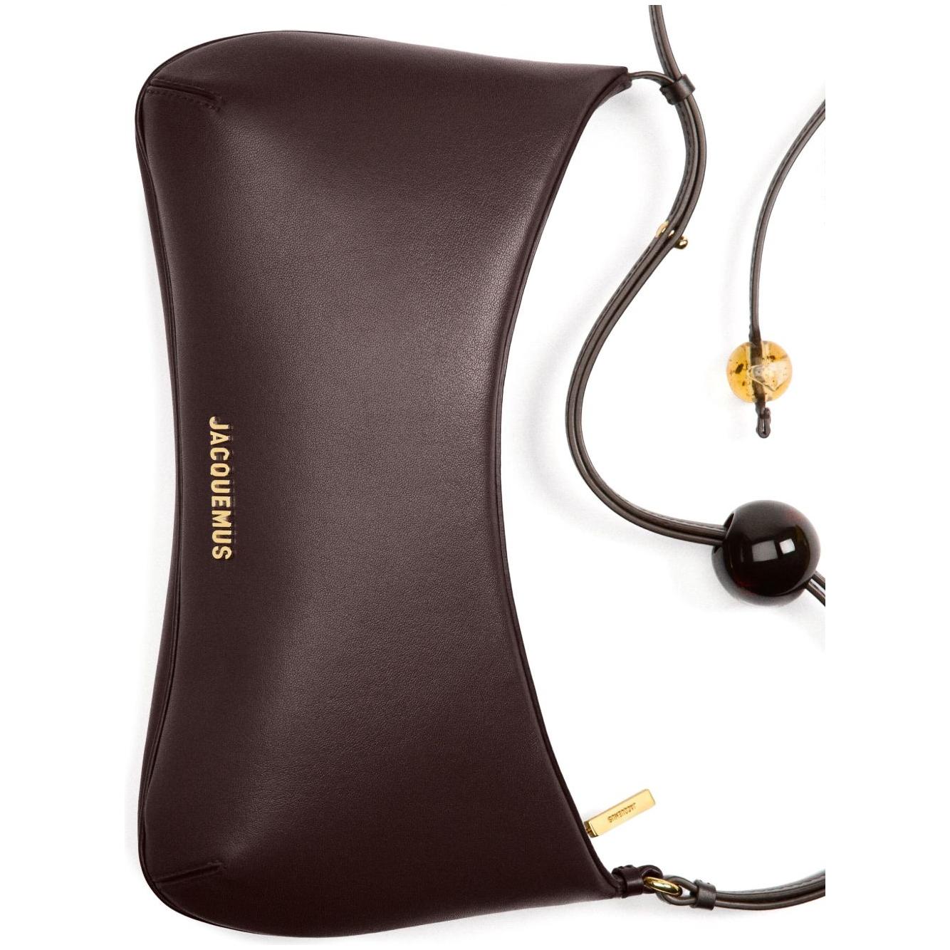 Jacquemus The large Bisou Perle bag Shoulder JACQUEMUS Dark Slate Gray