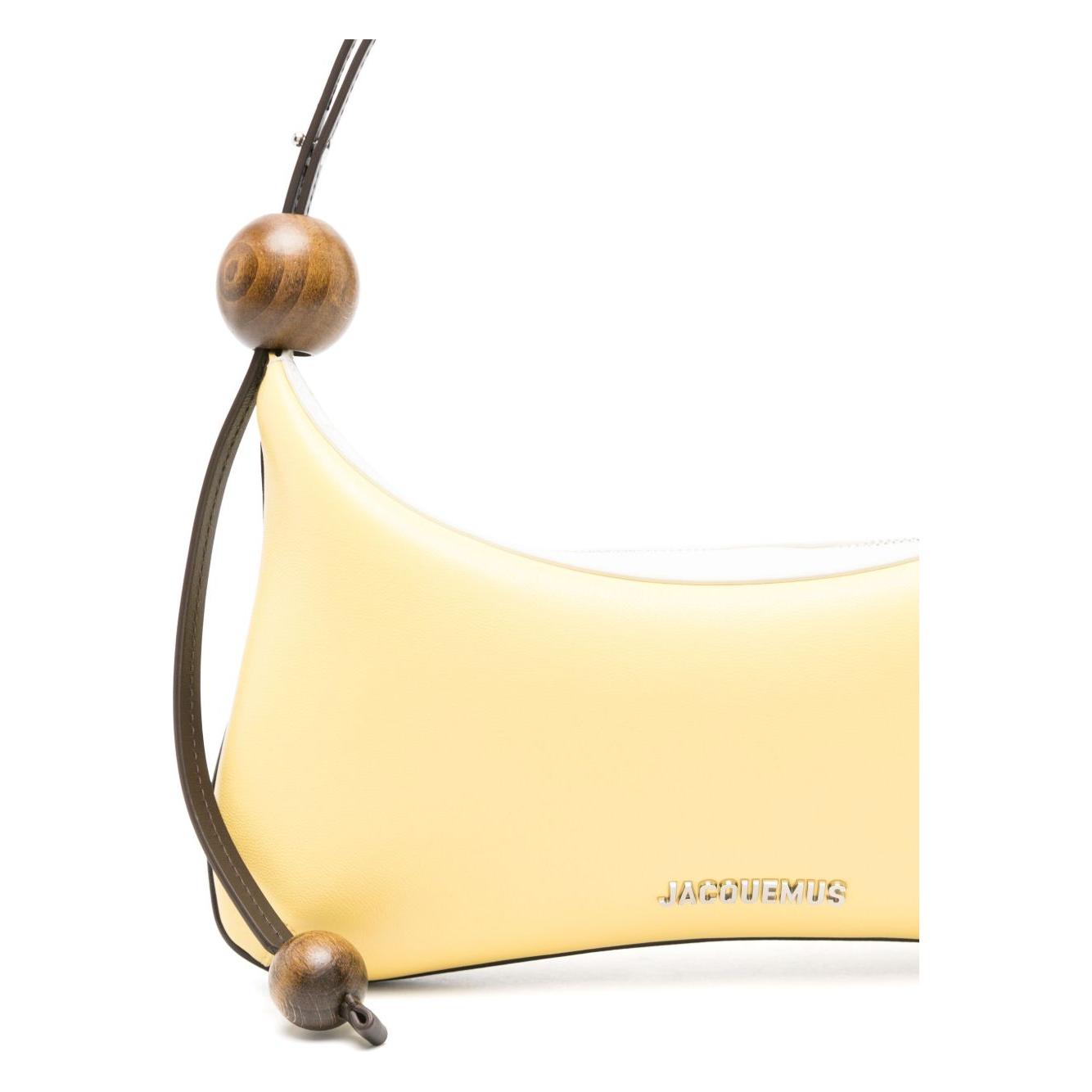 Jacquemus Le Grand Bisou Pearl Shoulder Bag Shoulder JACQUEMUS Wheat