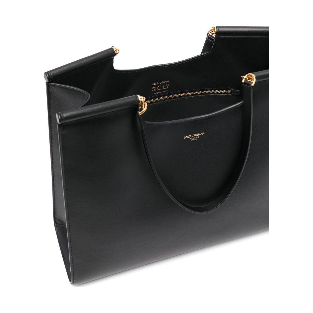 Dolce & Gabbana Large Sicily tote bag Shopper Dolce & Gabbana Dark Slate Gray