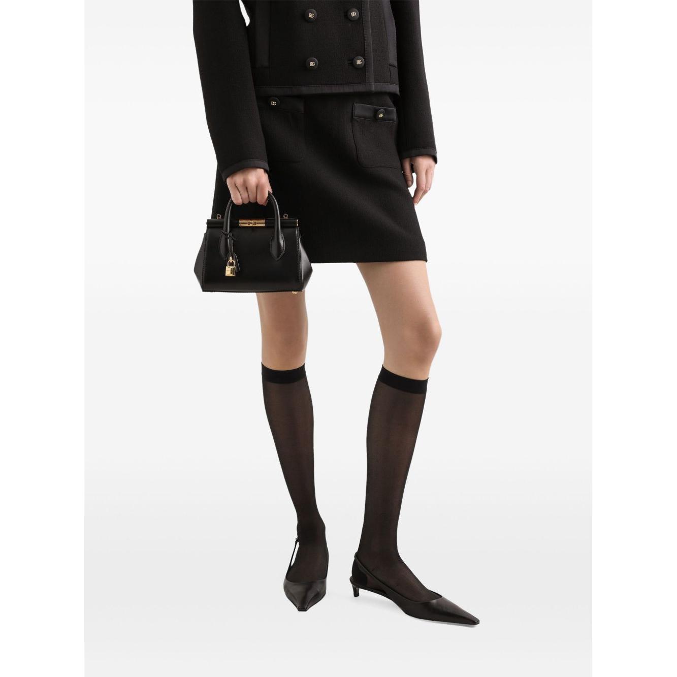 Dolce & Gabbana Marlene Frame tote bag Handbag Dolce & Gabbana Black