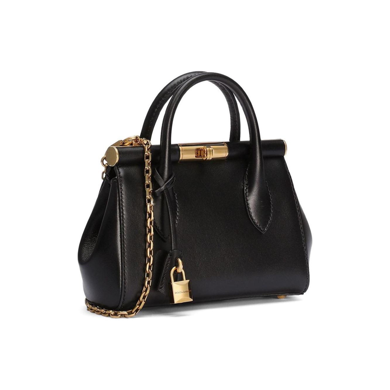 Dolce & Gabbana Marlene Frame tote bag Handbag Dolce & Gabbana Black