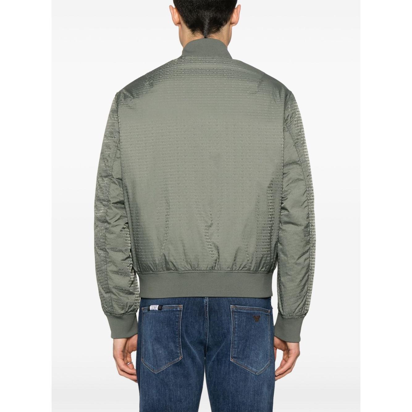 Emporio Armani bomber jacket with logo EM001285AF15384U8142-P25