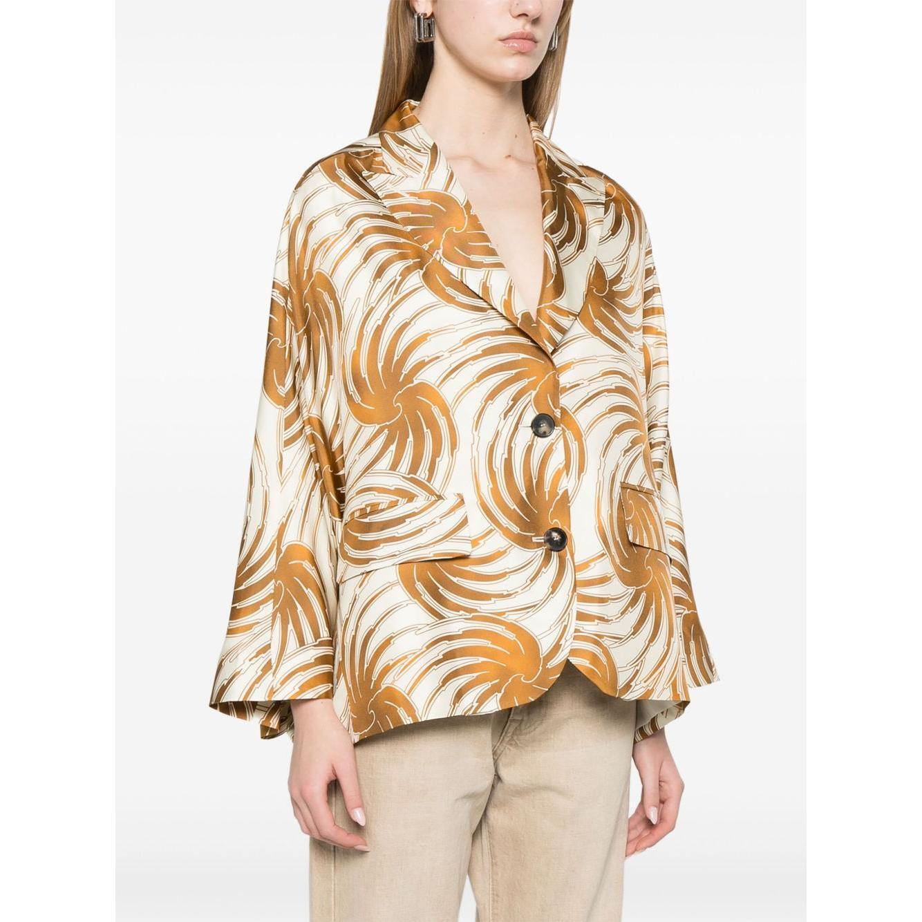 Alberto Biani graphic-print blazer PP878SE318911-P25