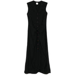Alysi front button fastening sleeveless dress 105321P5018NE-P25
