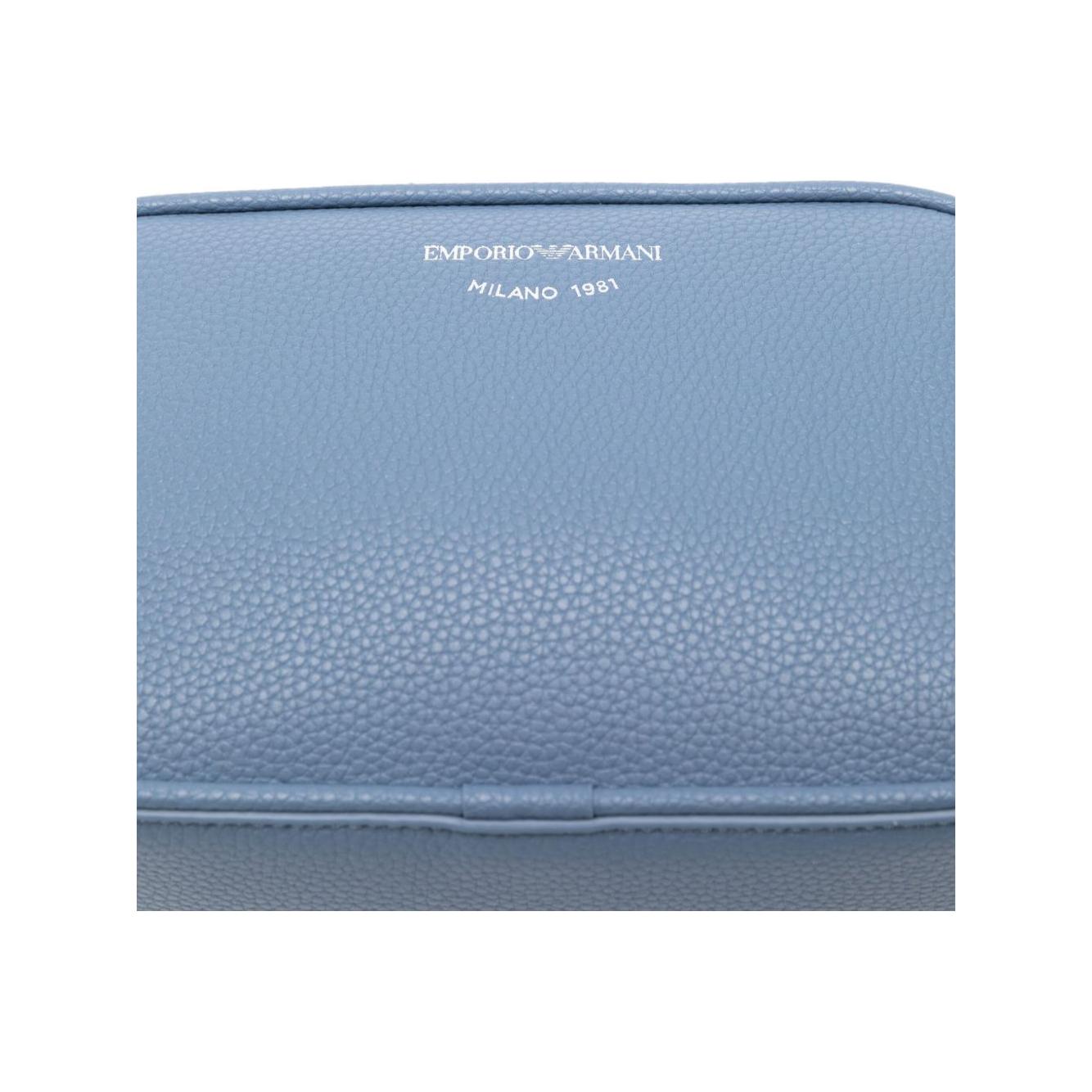 Emporio Armani leather crossbody bag Shoulder Emporio Armani Light Slate Gray