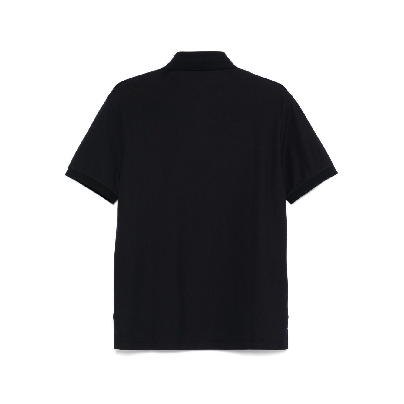Emporio Armani Jersey polo with logo collar Topwear